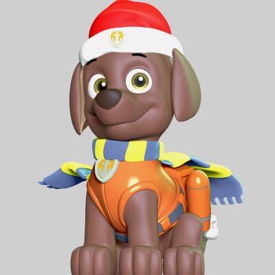 zuma natale zampa pattuglia 3d stampa modello by lovemodel 3d print model - Mito3D