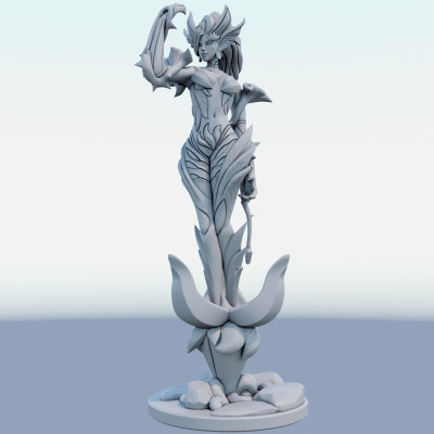 zyra lega leggende 3d Stampa modello rinart 3D print model - Mito3D