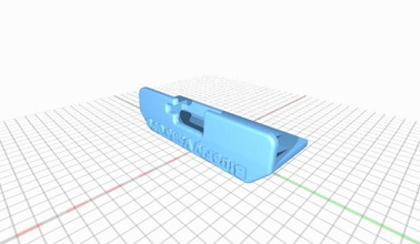 bluefly mount pop glohd 3d print model - Mito3D