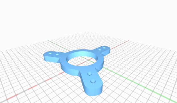 hard disk drive motor ring 3D print model - Mito3D