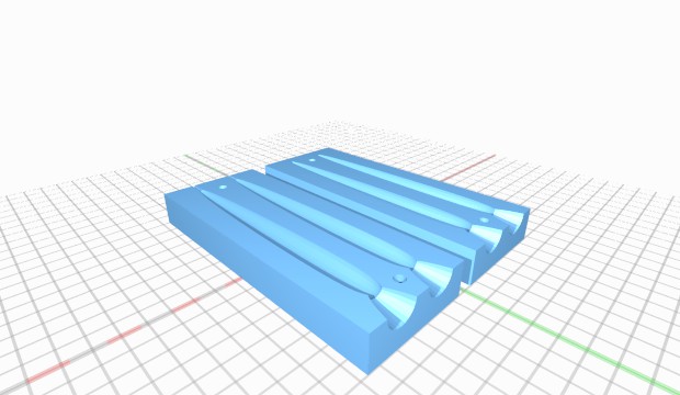 ryan pesca molde twin caixa produção baitmaker isca 3D print model - Mito3D