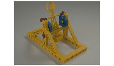 catapulte jouet 2 jouets ancien arme 3d impression 3D Imprimé 3d print model - Mito3D