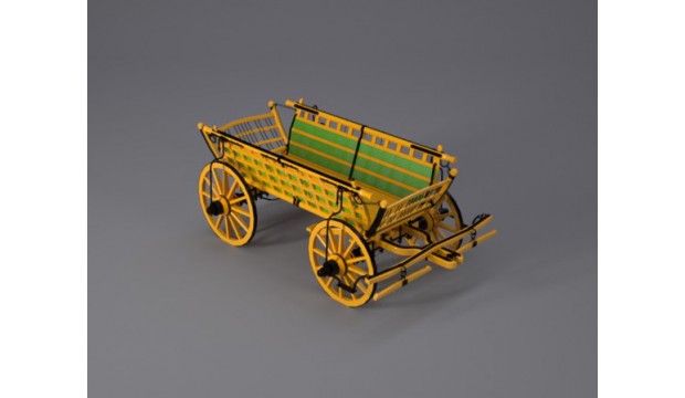 carrozza veicolo Vintage download gratuito 3D print model - Mito3D