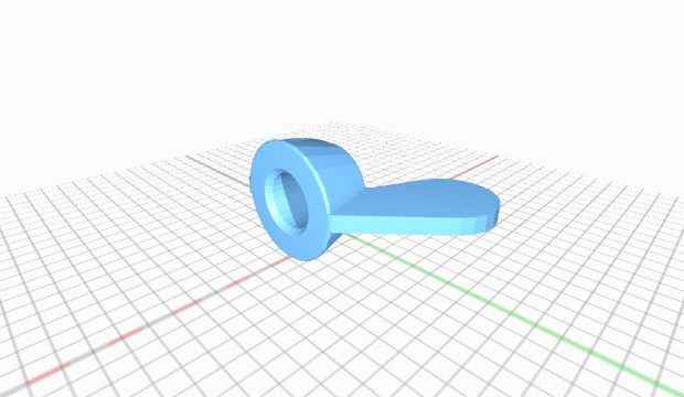 wing nuts wingnuts nut bolt bolts mechanical mechanics engineering 3d cad 3D print model - Mito3D