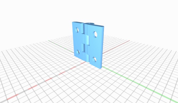 cmm-al hinges 3D print model - Mito3D