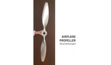 3d printed propeller ceiling lamp tutorial airplane aircraft engine engineering vintage project printing 3dfindit stepbystep 3d print model - Mito3D