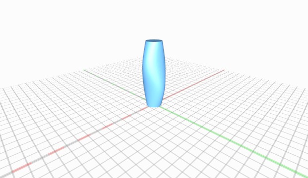 vase ellipses ellipse elliptical 3D print model - Mito3D