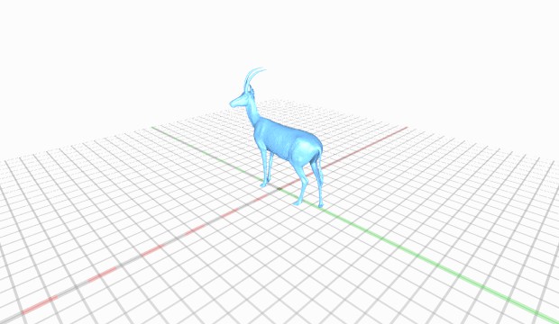 antilope 3D print model - Mito3D
