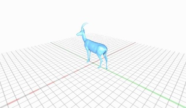 Antilope 3d print model - Mito3D