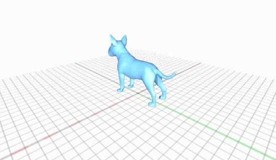 taureau terrier Bull 3d print model - Mito3D