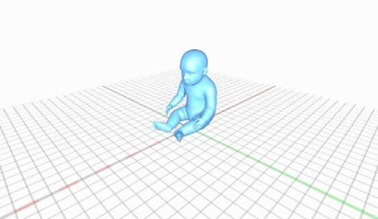 child 3d print model - Mito3D