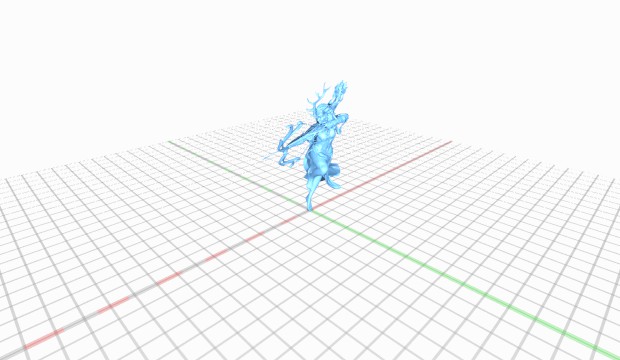 elven fighter elvenfighter 3D print model - Mito3D