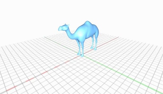 humped camel humpedcamel 3d print model - Mito3D