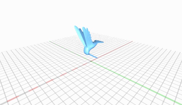 colibri 3D print model - Mito3D
