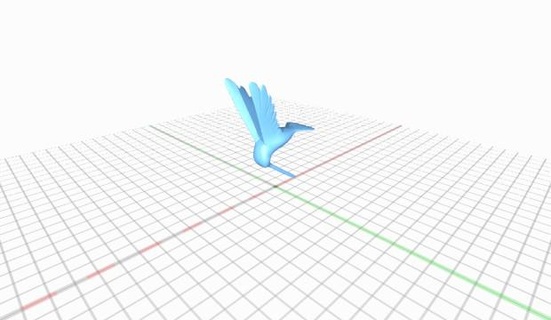 hummingbird 3d print model - Mito3D