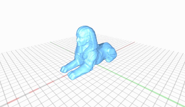monumental sculpture great sphinx thegreatsphinx  3D print model - Mito3D