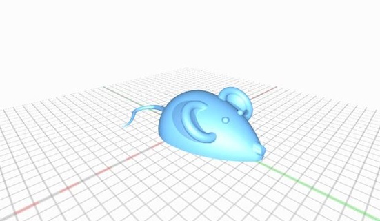 mouse 3d print model - Mito3D