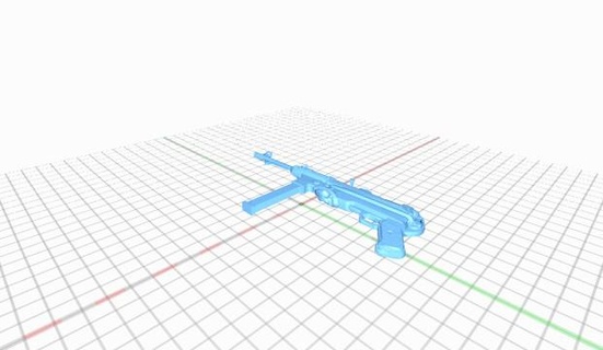 mp 40 metralleta pistola mp40submachinegun 3d print model - Mito3D