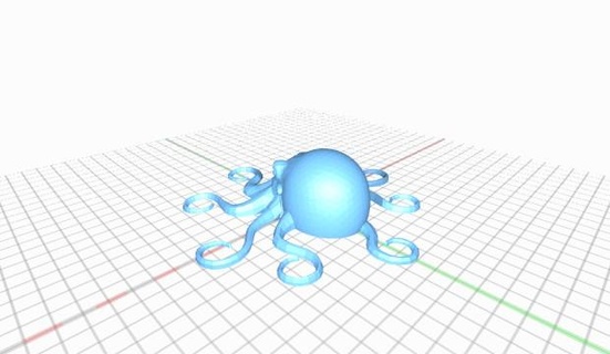 octopus 3d print model - Mito3D