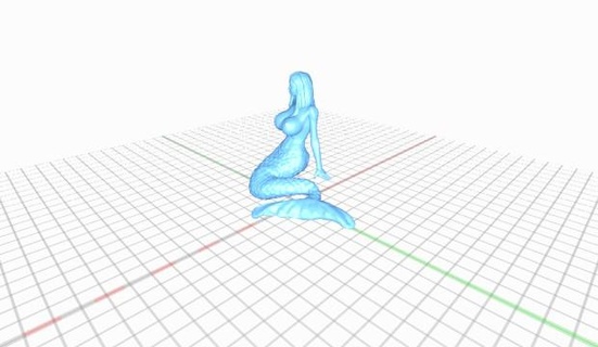 Neptuns Ehefrau Neptunsfrau 3d print model - Mito3D