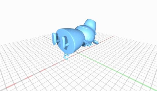 Peppa porco Pig 3d print model - Mito3D