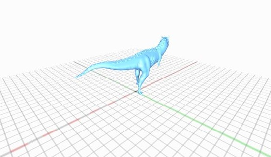 predator who lived upper cretaceous period - carnotaurus 3d print model - Mito3D