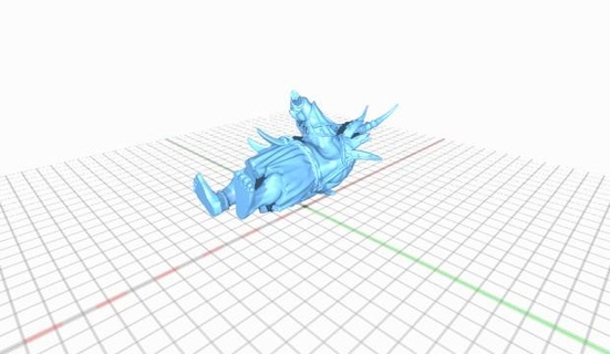 ilkel katil 3d print model - Mito3D