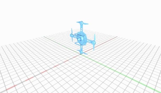rc cuadricóptero dji fantasma rcquadcopterdjiphantom 3d print model - Mito3D