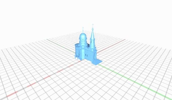 Russisch Kirche Russische 3d print model - Mito3D