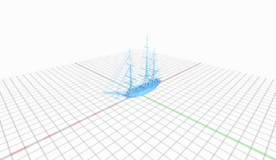 sailing ship constitution sailingshipconstitution 3d print model - Mito3D