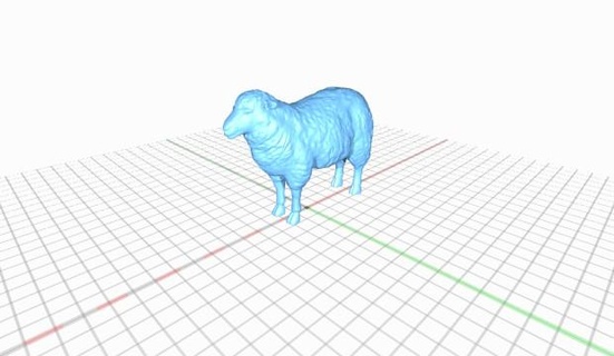 sheep 3d print model - Mito3D