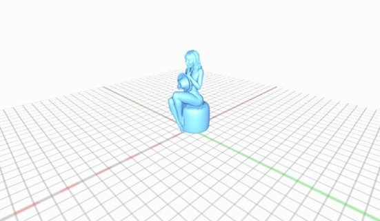 silly girl sillygirl 3d print model - Mito3D