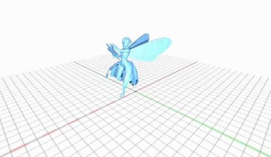 snow fairy snowfairy 3d print model - Mito3D