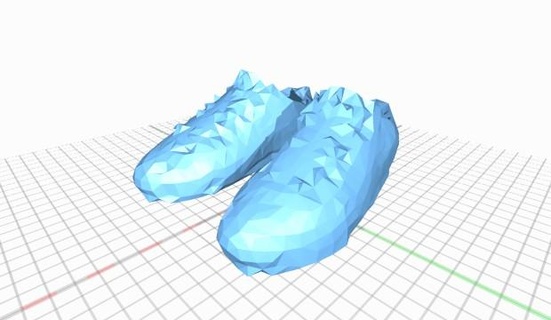 scarpe ginnastica 3d print model - Mito3D
