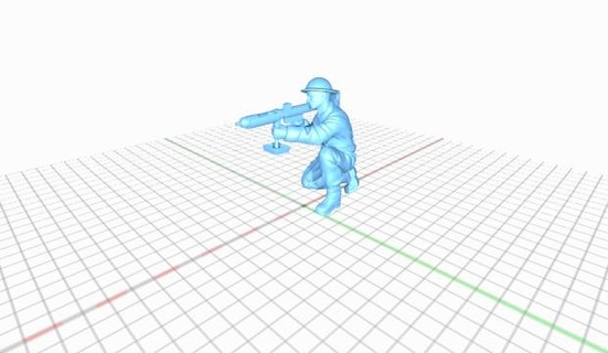 soldier bazooka soldierwithabazooka 3d print model - Mito3D