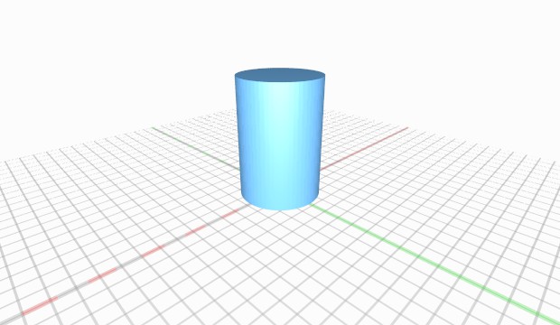 big cylinder test object seemecnc orion delta 3D print model - Mito3D