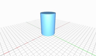 big cylinder test object seemecnc orion delta 3d print model - Mito3D