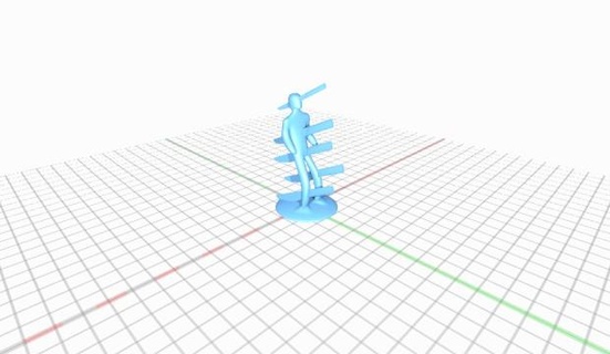 stands for sticking kitchen knives standsforstickingkitchenknives 3d print model - Mito3D