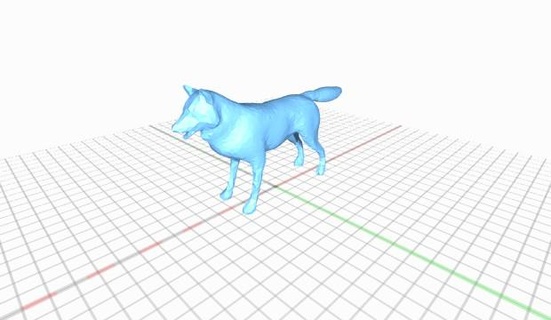 estepa lobo estepario 3d print model - Mito3D