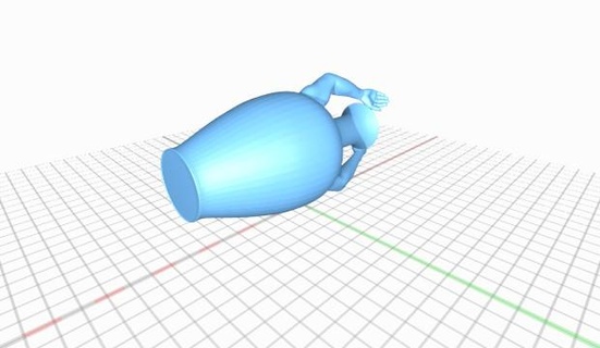 teslim vazo vazosu 3d print model - Mito3D
