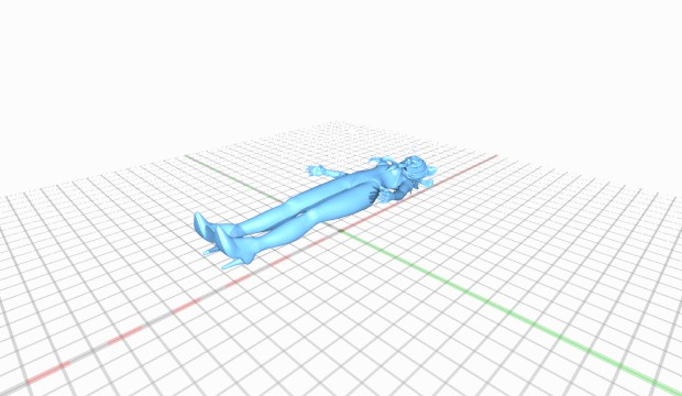 doce menina 3D print model - Mito3D