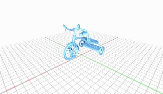 tricycle jaguar tricyclejaguar 3d print model - Mito3D