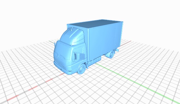 caminhão jmc 1051 truckjmc1051 3D print model - Mito3D