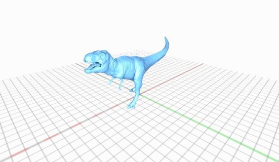 tiranosaurio rex tirano saurio Rex 3d print model - Mito3D