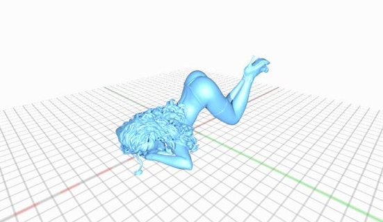 trabalhando postura cortesã workingpostureofacourtesan 3d print model - Mito3D
