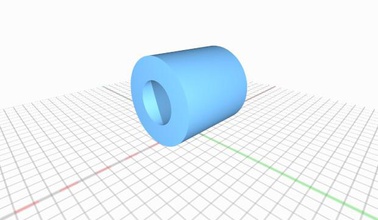 1 Zoll Durchmesser Zylinder goshenhighschool Lehrplan seemecnc 3d print model - Mito3D