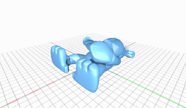 bizarre singe 3D print model - Mito3D