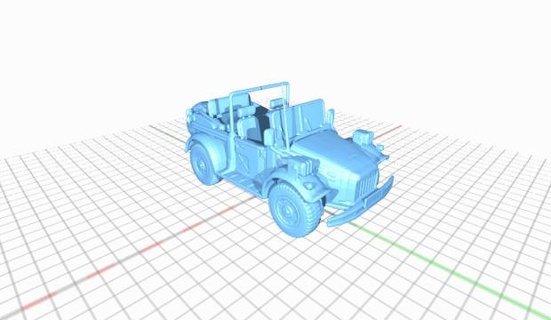 army jeep armyjeep 3d print model - Mito3D