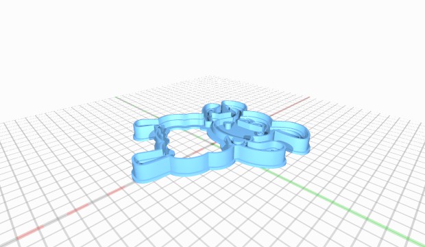 molde horneando Cordero hornear cordero 3D print model - Mito3D