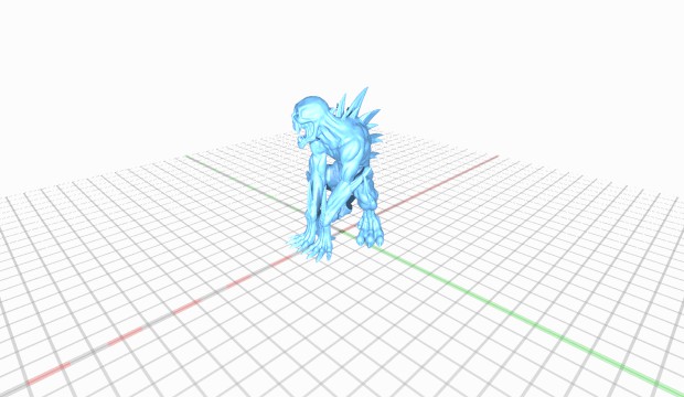 doğdu canavar naix canavarı 3D print model - Mito3D